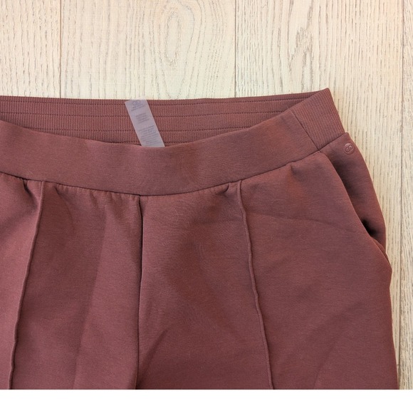 CALIA Women's XL Maroon Pleated Cropped Jogger Pants Athleisure sweatpants - Picture 2 of 8